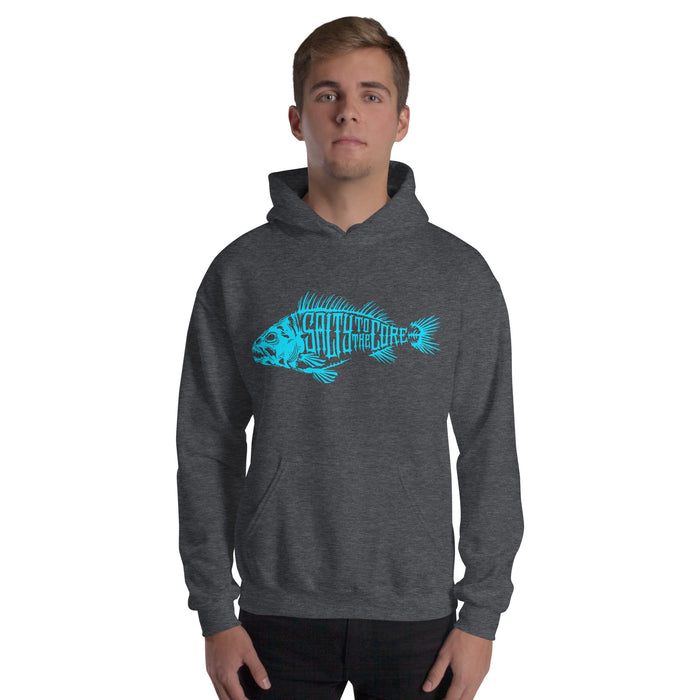 BHO "Salty to the Core" Bone Fish Men's Hoodie