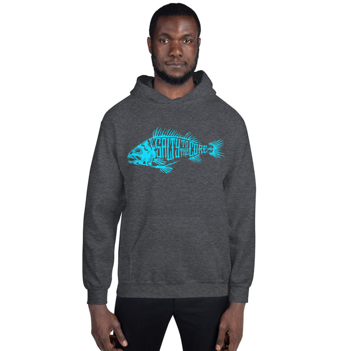 BHO "Salty to the Core" Bone Fish Men's Hoodie