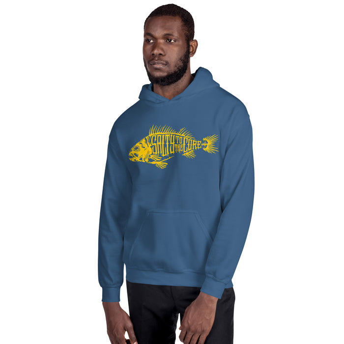 BHO "Salty to the Core" Bone Fish Men's Hoodie