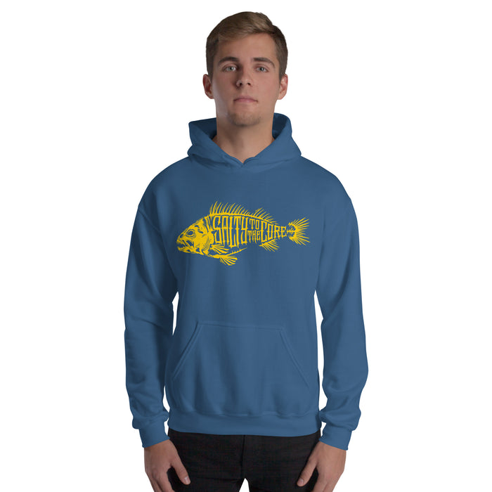 BHO "Salty to the Core" Bone Fish Men's Hoodie