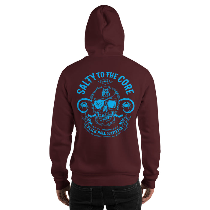 BHO "Salty to the Core" Original Skull Men's Hoodie