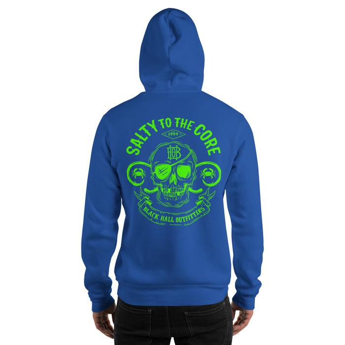 BHO "Salty to the Core" Original Skull Men's Hoodie