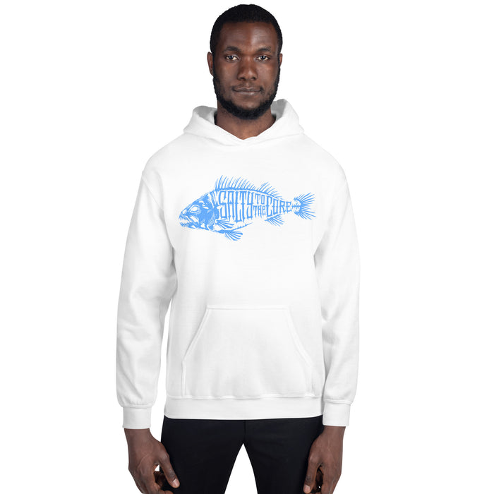 BHO "Salty to the Core" Bone Fish Men's Hoodie