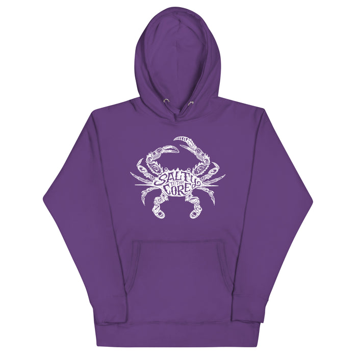 The Official "Salty To The Core" Salty Crab Unisex Hoodie - Limited Edition (10% OF PROFITS DONATED TO UNICEF!)