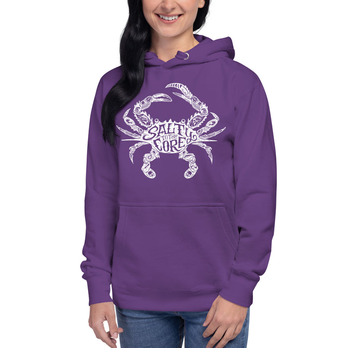 The Official "Salty To The Core" Salty Crab Unisex Hoodie - Limited Edition (10% OF PROFITS DONATED TO UNICEF!)