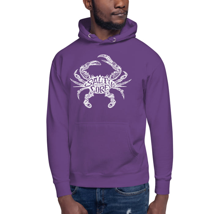 The Official "Salty To The Core" Salty Crab Unisex Hoodie - Limited Edition (10% OF PROFITS DONATED TO UNICEF!)