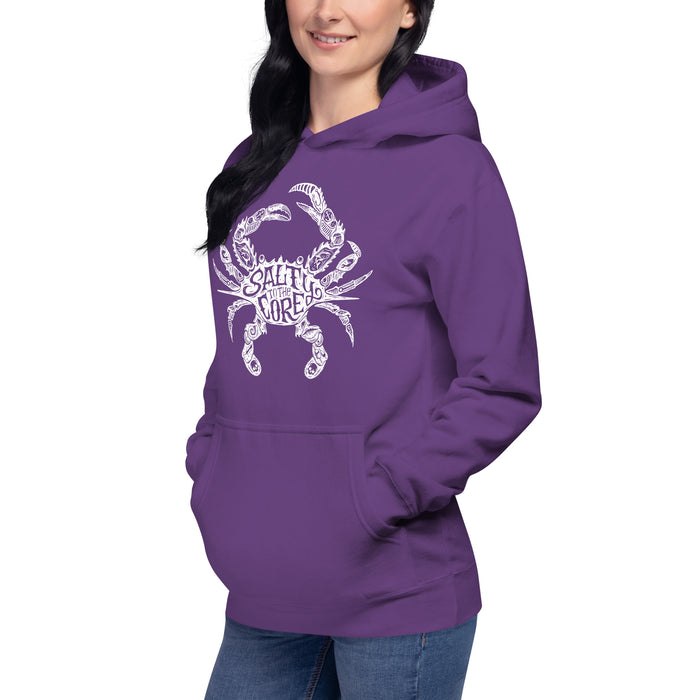 The Official "Salty To The Core" Salty Crab Unisex Hoodie - Limited Edition (10% OF PROFITS DONATED TO UNICEF!)