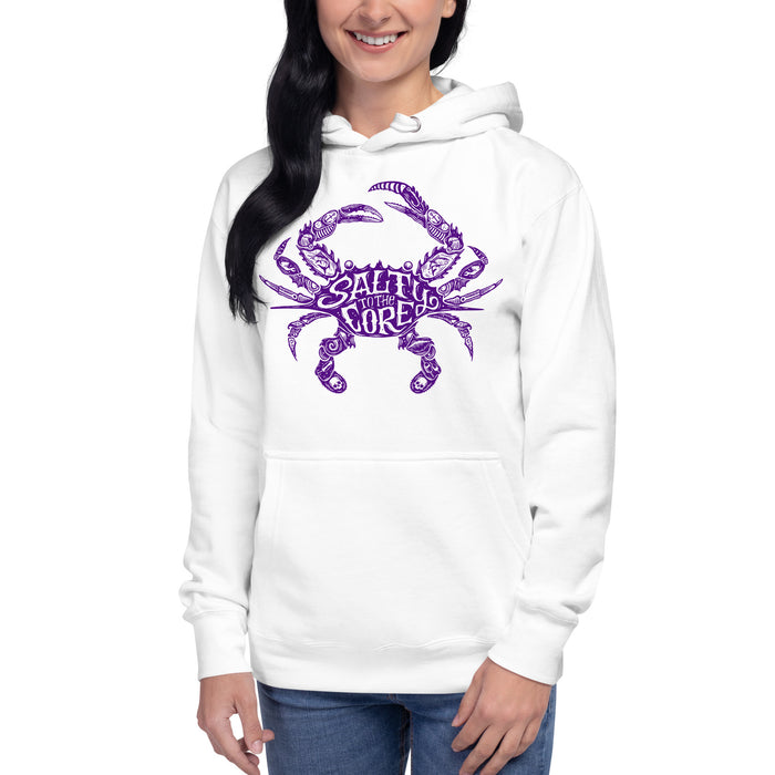 The Official "Salty To The Core" Salty Crab Unisex Hoodie - Limited Edition (10% OF PROFITS DONATED TO UNICEF!)