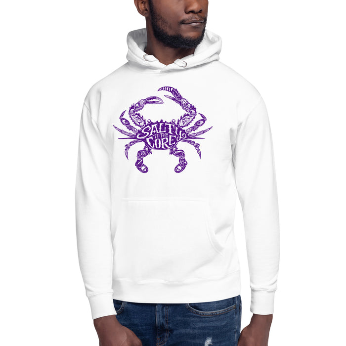 The Official "Salty To The Core" Salty Crab Unisex Hoodie - Limited Edition (10% OF PROFITS DONATED TO UNICEF!)