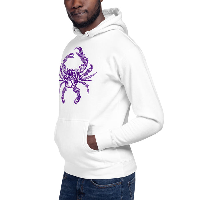 The Official "Salty To The Core" Salty Crab Unisex Hoodie - Limited Edition (10% OF PROFITS DONATED TO UNICEF!)