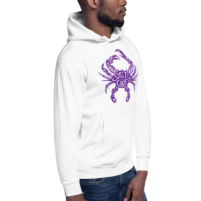 The Official "Salty To The Core" Salty Crab Unisex Hoodie - Limited Edition (10% OF PROFITS DONATED TO UNICEF!)