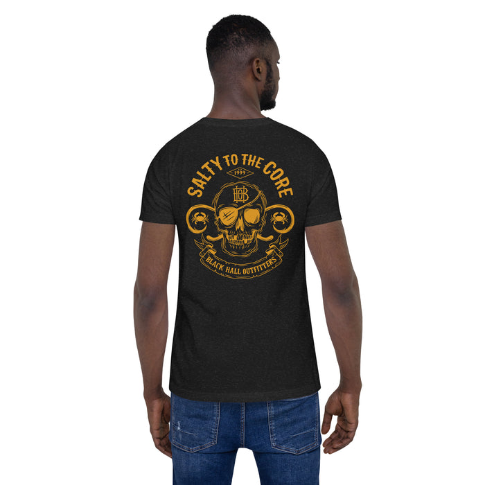 BHO "Salty to the Core" Original Skull Men's Short Sleeve Shirt (2024 Version)