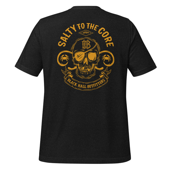 BHO "Salty to the Core" Original Skull Men's Short Sleeve Shirt (2024 Version)