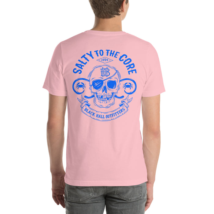 BHO "Salty to the Core" Original Skull Men's Short Sleeve Shirt (2024 Version)