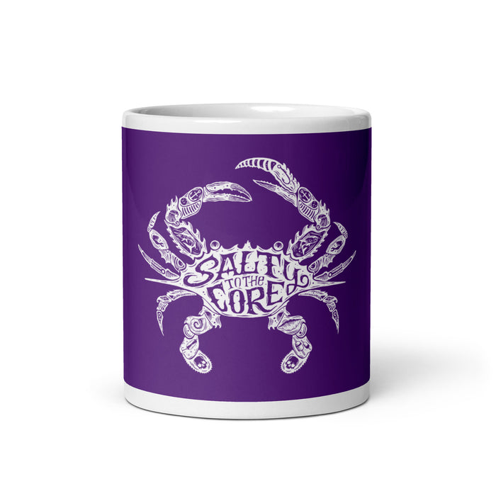 The Official "Salty To The Core" Salty Crab 11 oz Ceramic Mug