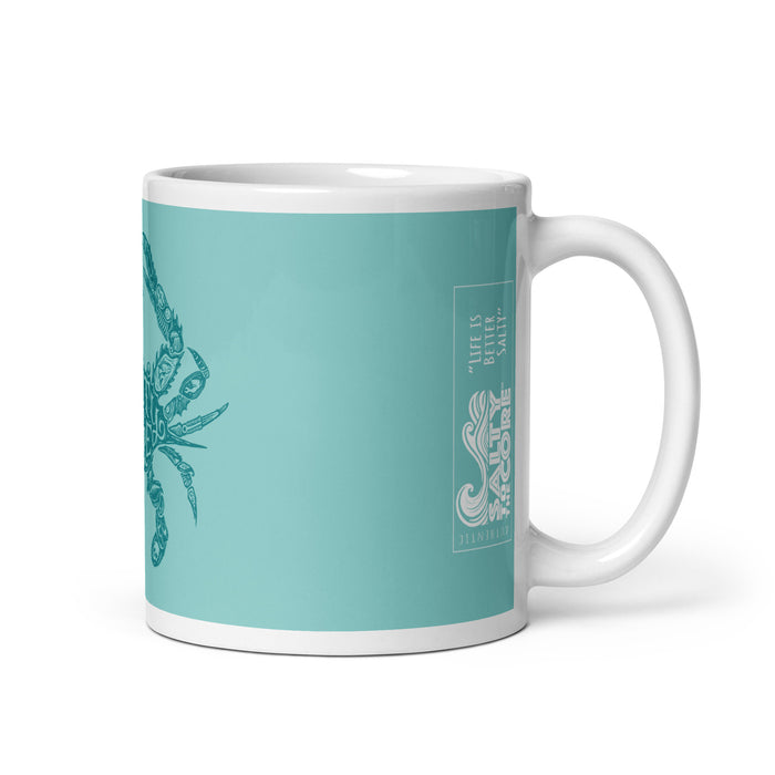 The Official "Salty To The Core" Salty Crab 11 oz Ceramic Mug