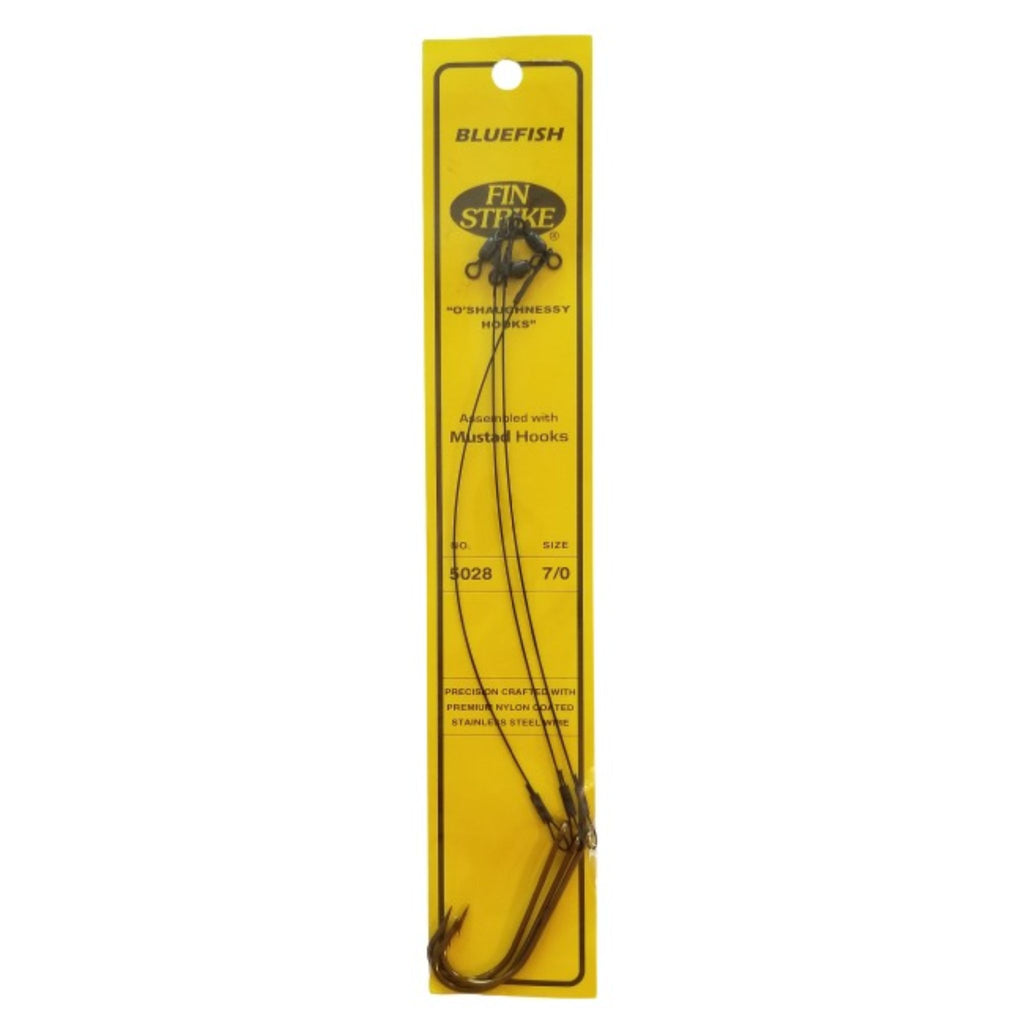 blue fish fish hooks Fin Strike 5028 Series Snelled Bluefish Hooks