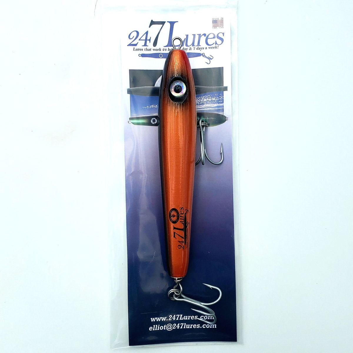 247 Lures Mully Topwater Plug 247 Lures Mully Topwater Plug