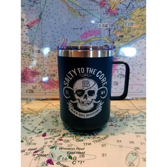 BHO "Salty to the Core" Original Skull Camper Mug