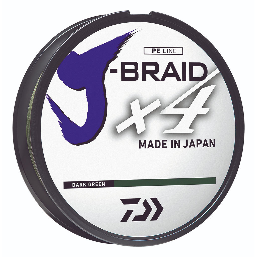 Daiwa J-Braid X4 Filler Spool 40lb Multi-Color 300 yds
