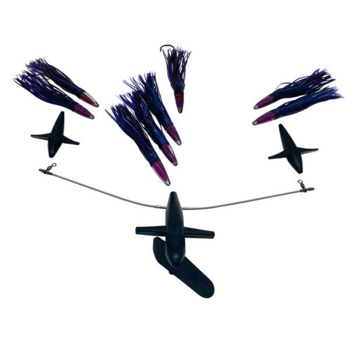 Chatter Lures 19" Side Tracker Spreader Bars - 12" Soft Head Machine
