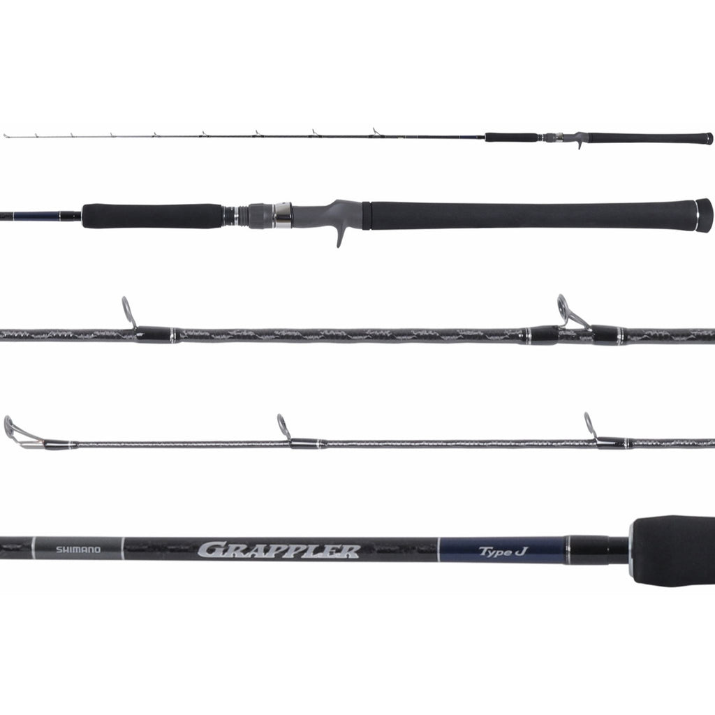 shimano backbone jig rod Shimano Grappler Type J Conventional Jigging Rods