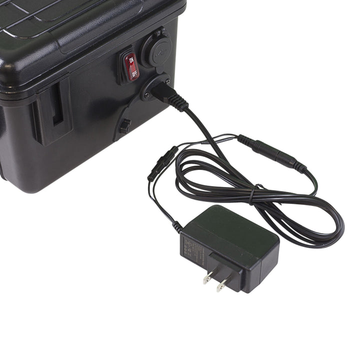 Yak-Power Power Pack Battery Box with Integrated USB Charging